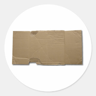 Sticker Rond do-it-yourself panneau en carton