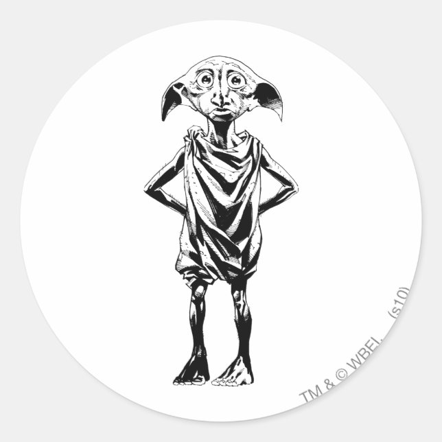 Sticker Rond Dobby 2 (Devant)