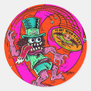 Sticker Rond DOD - Disk Golf