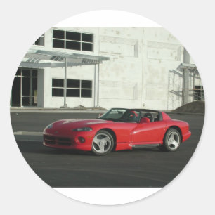 Sticker Rond Dodge Viper RT/10