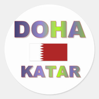 Sticker Rond Doha