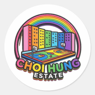 STICKER ROND DOMAINE CHOI HUNG