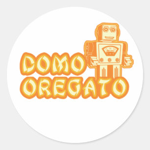 Sticker Rond domo_oregato