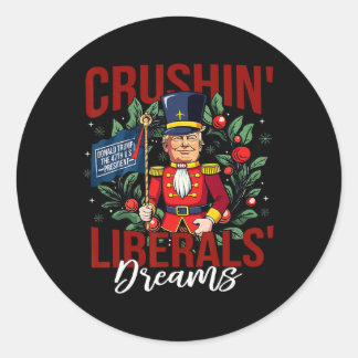 Sticker Rond Donald Trump Le 47e président Funny H