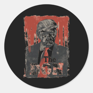 Sticker Rond Donald Trump "le Don" 2024