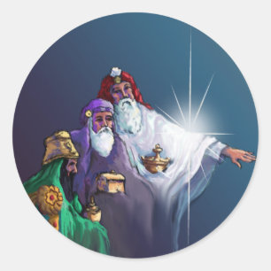 Sticker Rond DONS de la MAGI par SHARON SHARPE