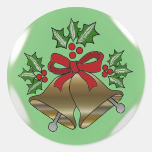 STICKER ROND DONS DE NOËL