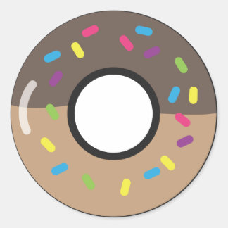 STICKER ROND DONUT