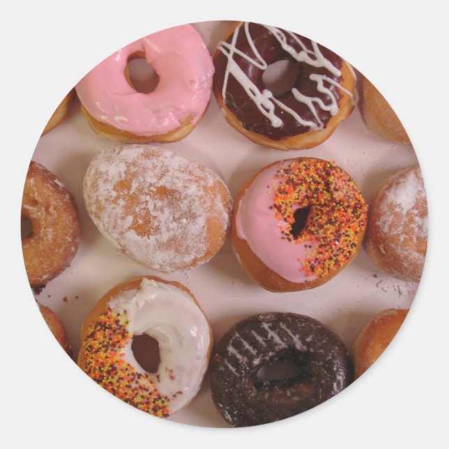 STICKER ROND DONUTS ! (Devant)