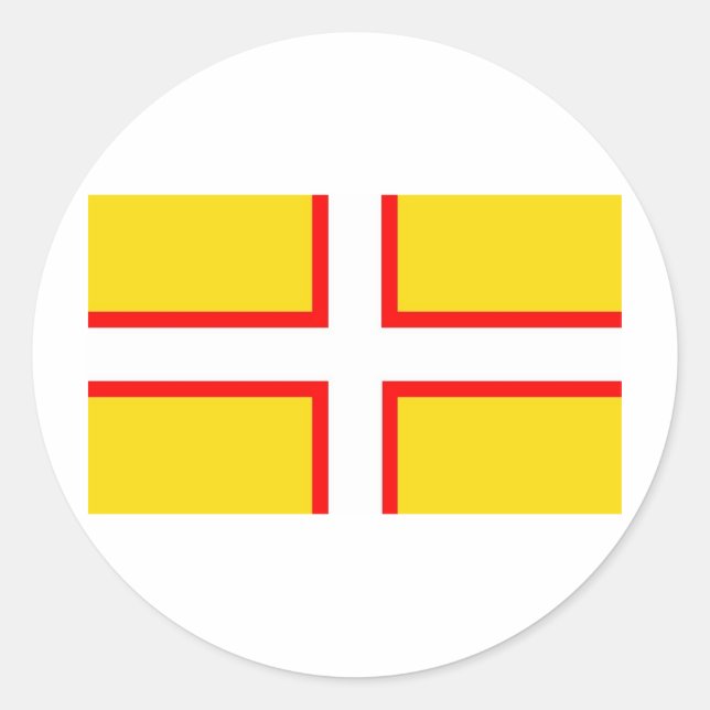 Sticker Rond Dorset (Devant)
