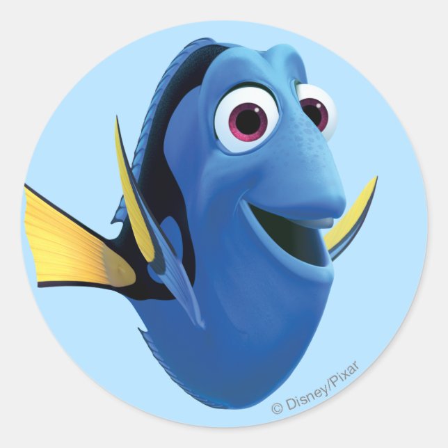 Sticker Rond Dory 1 (Devant)