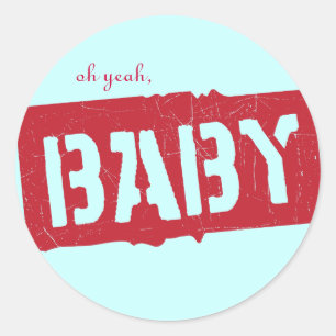 Sticker Rond Douche précieuse de cargaison