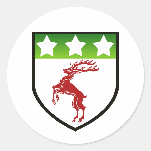 STICKER ROND DOUGHERTY SHIELD (Devant)