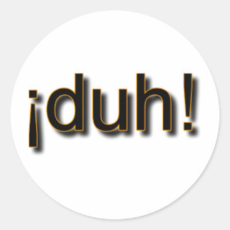 STICKER ROND DOUH !