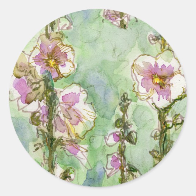 Sticker Rond Doux (Devant)