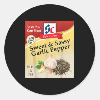 Doux &amp; Sy Ail Poivre Condiment Groupe d'épices