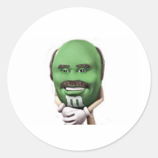 Sticker Rond Dr Phil m&m