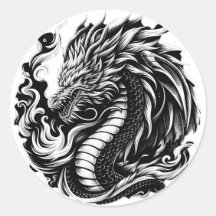 Dragon Imaginaire noir/blanc