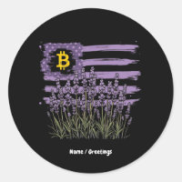 Drapeau américain Bitcoin BTC Révolution Drôle Cry