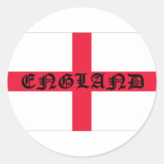 Sticker Rond Drapeau anglais