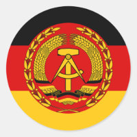 Drapeau de l'Allemagne de l'Est - Flagge der DDR (