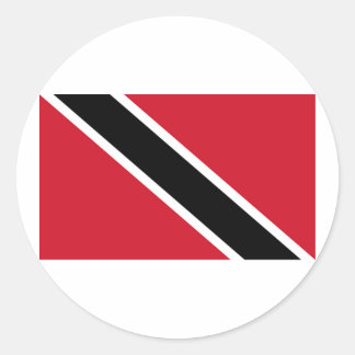 Sticker Rond Drapeau de Trinité-et-Tobago