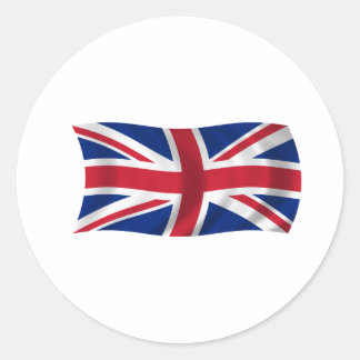 Sticker Rond Drapeau du Royaume-Uni