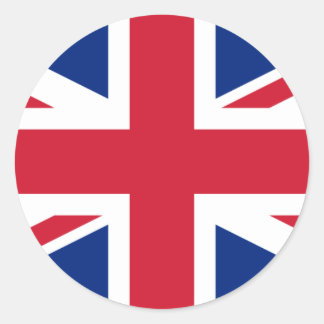Sticker Rond Drapeau du Royaume-Uni
