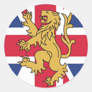Sticker Rond Drapeau du Royaume-Uni