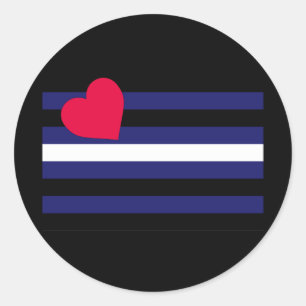 STICKER ROND DRAPEAU OFFICIEL LEATHER FIDE