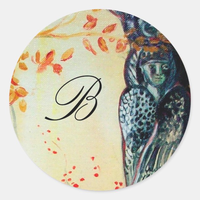 Sticker Rond DREAM GOLDEN, monogramme (Devant)