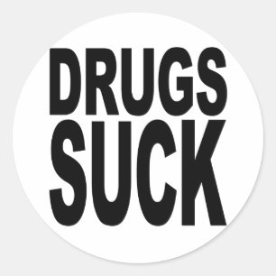 Sticker Rond Drogue