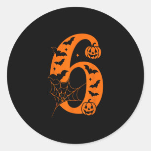 Sticker Rond Drôle 67 Six Sept Mème Couple Correspondant Hallow