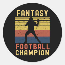 Drôle Champion de football Imaginaire
