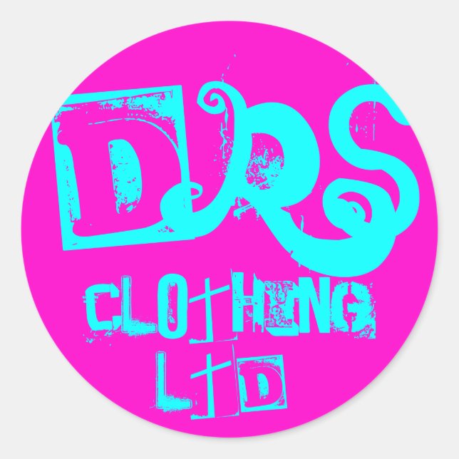 Sticker Rond DRS (Devant)