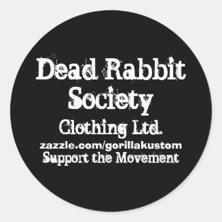 Sticker Rond DRS Soutenez le Mouvement