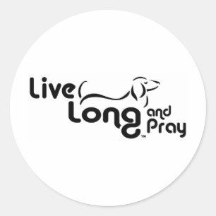 Sticker rond du logo Dachshund