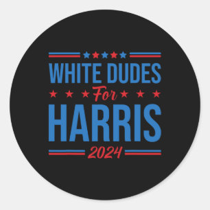 Sticker Rond Duds For Harris 2