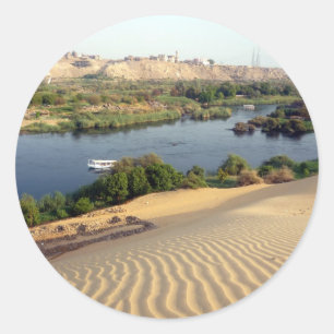 Sticker Rond dunes du Nil