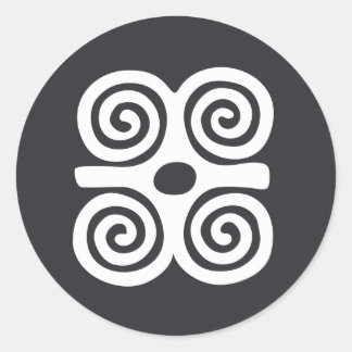 Sticker Rond Dwennimmen