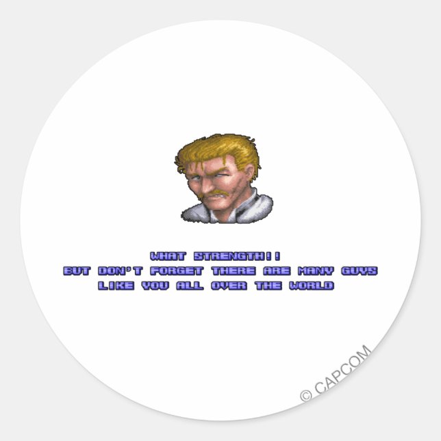 Sticker Rond Eagle KO'ed (Devant)