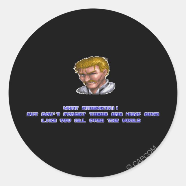 Sticker Rond Eagle KO'ed (Devant)