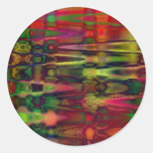 Sticker Rond Eau acide