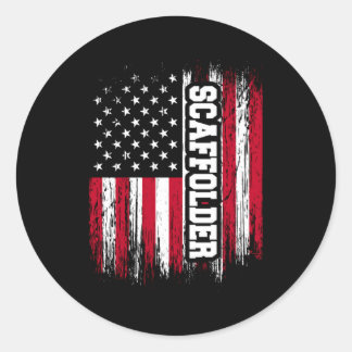 Sticker Rond Échafaudage du générateur d'échafaudage de carross