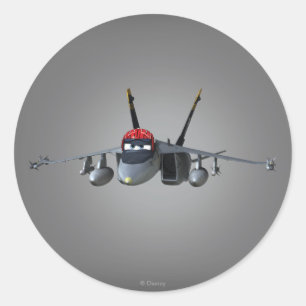 Sticker Rond Écho 1