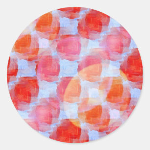 Sticker Rond Éclairage de l'arrière - plan de texture design