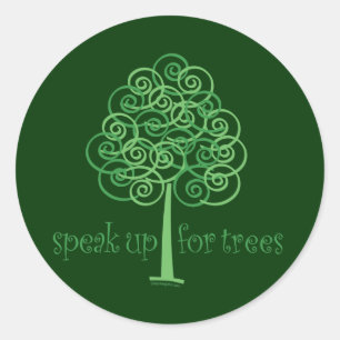 Sticker Rond Eco-Friendly, Convivial Pour La Terre, Aimer Les A