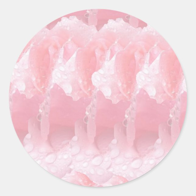 Sticker Rond Écriture multifonction sur papier décoratif (Devant)