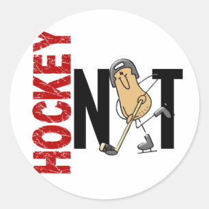 Sticker Rond Écrou 1 d'hockey