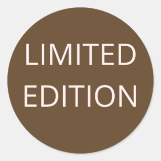 Sticker Rond édition limitée
